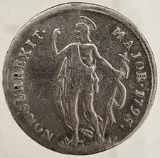 1 LIRA NUOVA GENOVA 1795