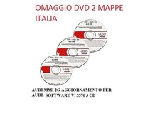 CD Aggiornamento Software Originale Audi MMI 2G su Stand Software MMI 5570 High