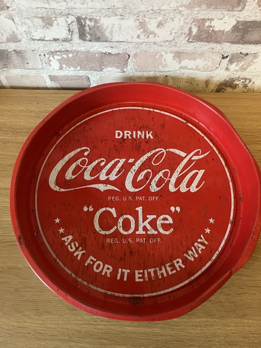 Vintage coca cola metal - coca-cola,