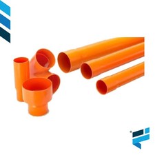 TUBI E RACCORDI PVC IN PLASTICA ROSSA AD INCOLLAGGIO