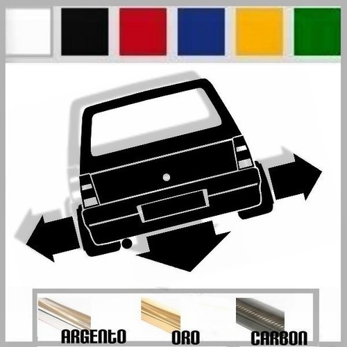 Adesivo sticker fiat panda - adesivo,