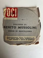 FASCISMO BENITO MUSSOLINI DISCORSO Presa di Barcellona / Cancion de la Falange