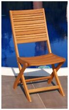 Sedia in legno eucalypto TEXAS