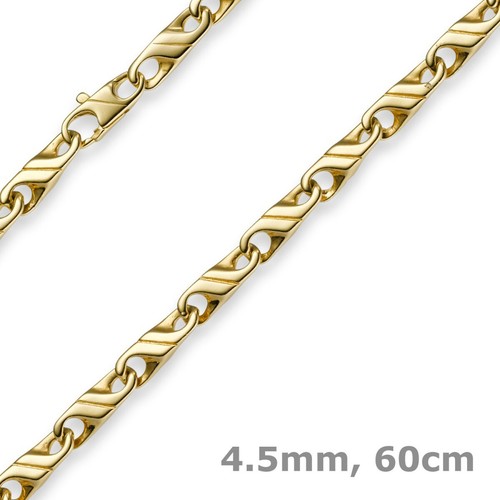 Collana vittoria 5mm oro - 4,5mm, in
