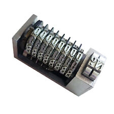 Numeratrice 8 cifre avanti per