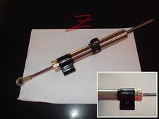 ammortizzatore di sterzo nero laterale Ducati Monster S4 MATRIS DAMPERS SD.D105