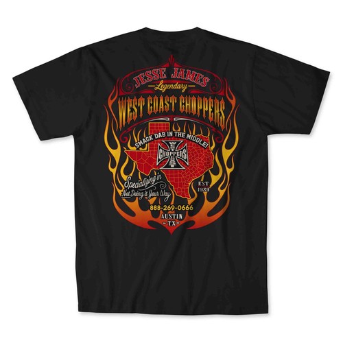 West coast choppers - west, t-shirt