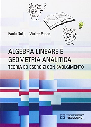Algebra lineare geometria - lineare, e