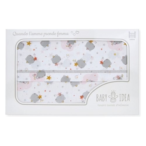 Baby idea set lenzuola lettino - set,