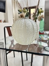 RICAMBIO LAMPADA TAVOLO HUSTADT SCULTURA VETRO BOLLE SOFFIATO VASO PORTAFIORI