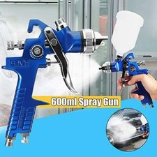 AEROGRAFO PROFESSIONALE HVLP PISTOLA PER VERNICIATURA A SPRUZZO 1.7 MM SERBATOIO