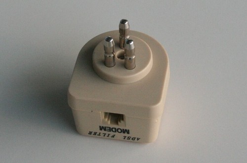 Spina filtro adsl - spina, tripolare