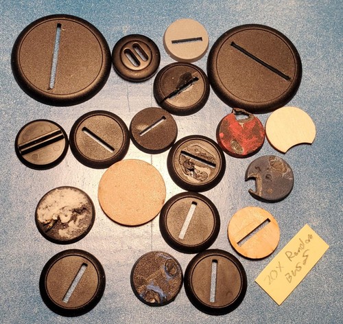 Basi mdf rotonde miniatura - basi,