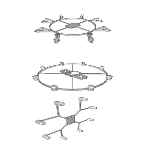 Frame octocopter per drone - frame,