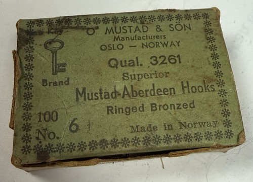 Misura ganci vintage mustad - vintage,