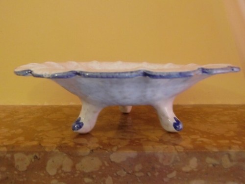 Maiolica alzatina piedi - alzatina,
