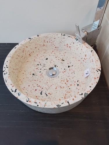 Lavabo cemento terrazzo - lavabo,