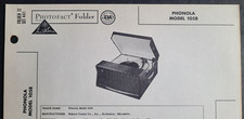 Phonola model 1058 automatic - 1058,