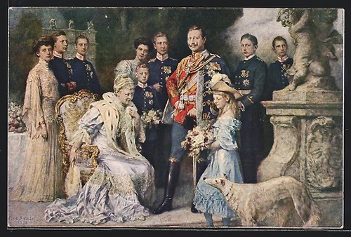 Cartolina imperatrice auguste - cartolina,