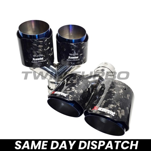 Punte scarico akrapovic - 2x,