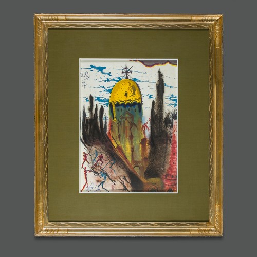 Salvador dalì litografia - dalì,