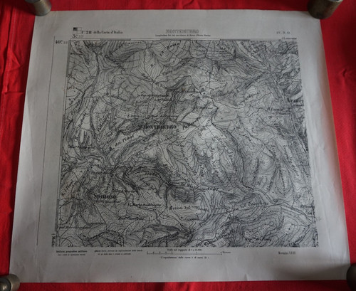 Rara carta mappa - rara,