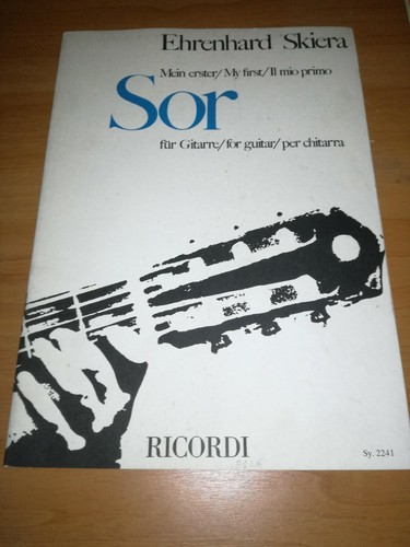 Mio primo sor - sor, chitarra