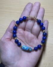 Bracciale donna con perle da 8 mm di pietre semipreziose