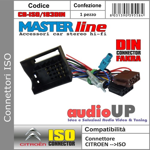 Connettore iso autoradio - connettore,
