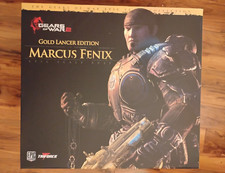 Busto Marcus Fenix Gold Lancer