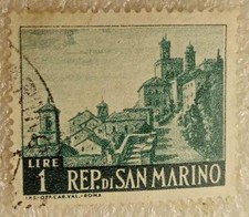 FRANCOBOLLO-REPUBBLICA SAN