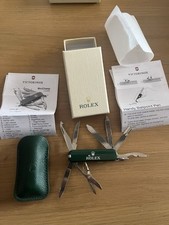 Rolex Victorinox Coltello Tascabile Multifunzione - Con Scatola Nuovo Mai Usato