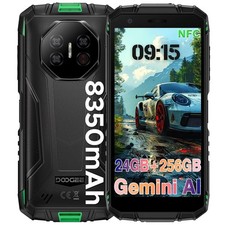 Smartphone DOOGEE Fire 3 ultra portatile da esterno 24 GB + 256 GB / 2 TB 8350 mAh doppia SIM 4G