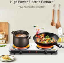 piastra elettrica 2 fuochi