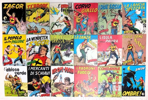 Zagor ristampa scritta rossa - zagor,