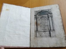 Jacopo Barozzi Cinque Ordini Architettura Trattato Completo Quadri Bologna 1736