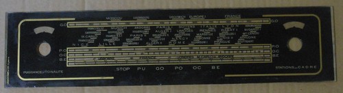 Scala parlante per radio