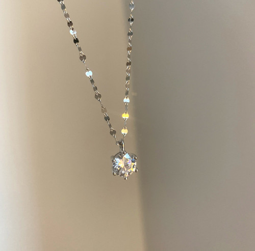 Collana girocollo argento - girocollo, in