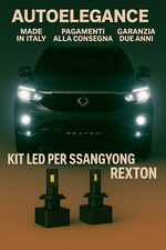 ❤️ KIT LED D5S 6000K BIANCO GHIACCIO ANABBAGLIANTI PER  SSANGYONG REXTON❤️