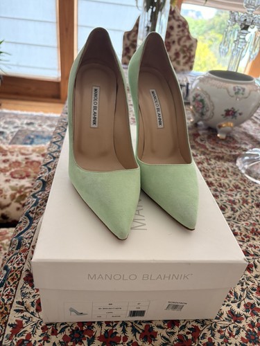 Pompa manolo blahnik bianca - manolo,