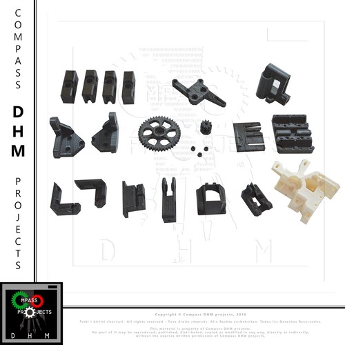 Kit plastiche prusa - prusa, i3