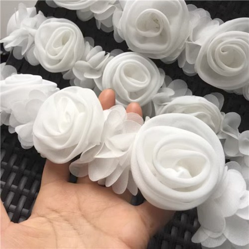 Nastro raso chiffon 3d - in, a
