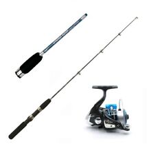 Dinomax Canna e Mulinello Combo - Pesca Kayak - Canna da 1 Pezzo - Posta Veloce Completamente Tracciata
