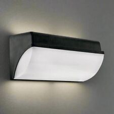 Applique da Parete LED 30W Tecnologia CCT Design Moderno Nero per Esterno IP65