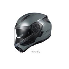 CASCO KABUTO HONDA MODULARE APRIBILE GRIGIO DOPPIA VISIERA