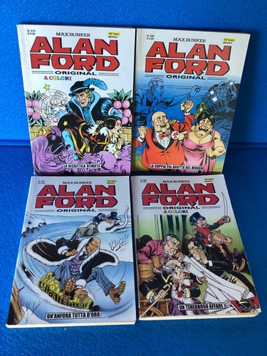 Lotto alan ford original - alan, n
