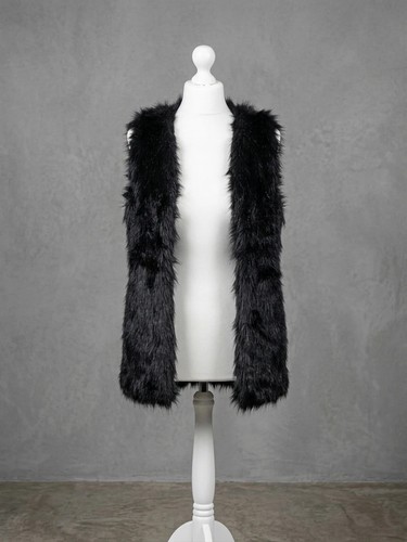 Gilet pelliccia sintetica - in,