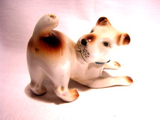 Boston Terrier cane in porcellana Made in Germany #5659 3-1/2" lungo x 2" alto