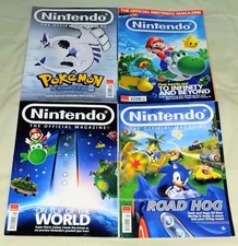 4x Official Nintendo Magazines (2010) Job Lot Bundle - Issues #51, 52, 53, 54.