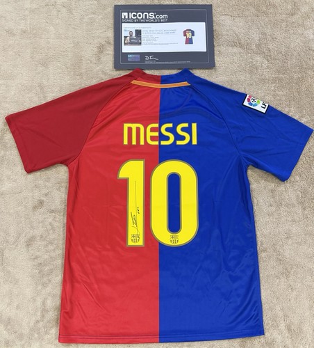 Maglia lionel messi firmata - maglia,
